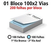 BLOCOS, COMANDAS, RECEITUÁRIOS E TALÕES