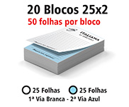 BLOCOS, COMANDAS, RECEITUÁRIOS E TALÕES